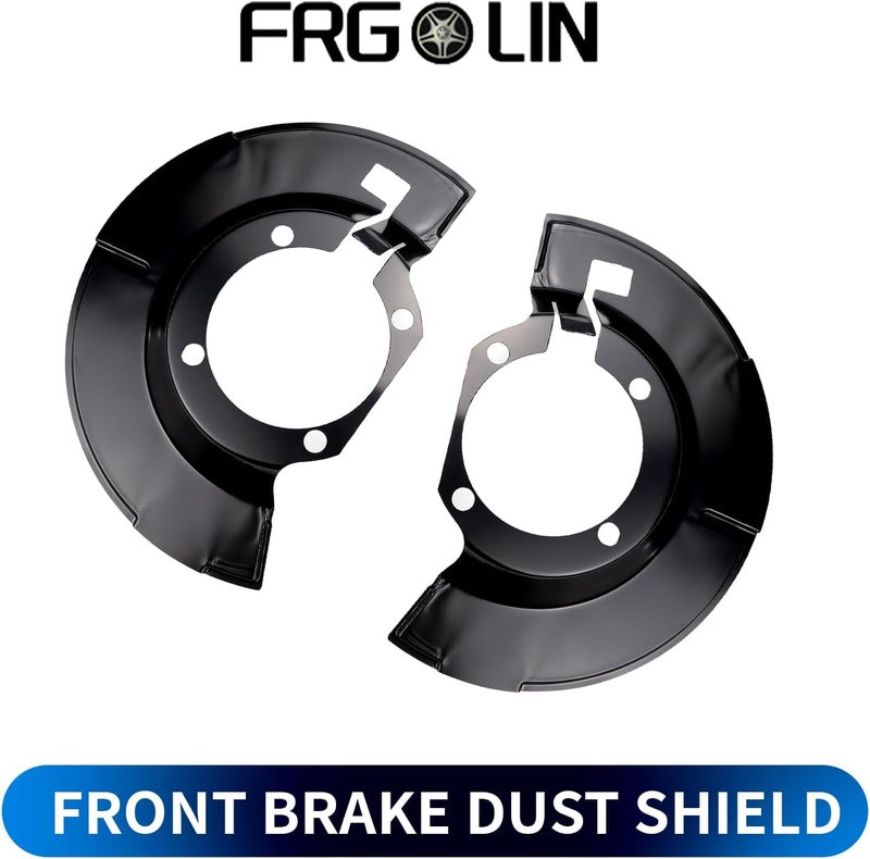 FRGOLIN Front Brake Dust Shield Compatible with Dodge Ram 2500 3500 2003-2008 Replaces 924-228 - Image 2